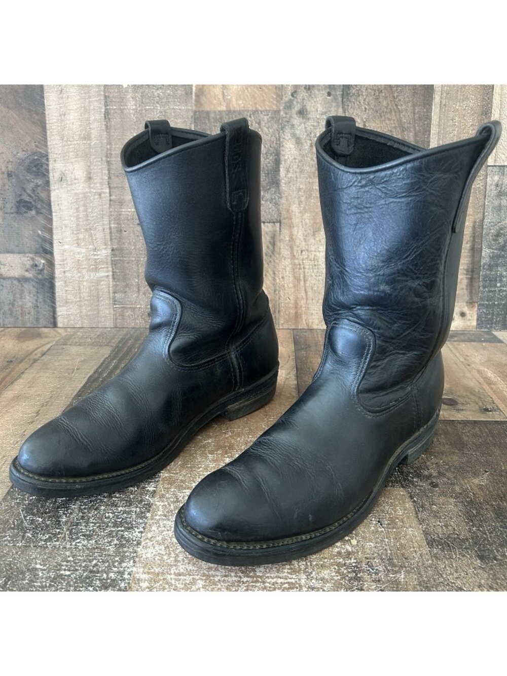 Red Wing 1116 Pecos Vintage Soft Toe Work Boots Mens 12 B